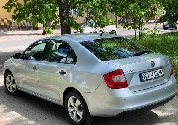 Skoda RAPID cena 11499 przebieg: 430000, rok produkcji 2014 z Warszawa małe 137